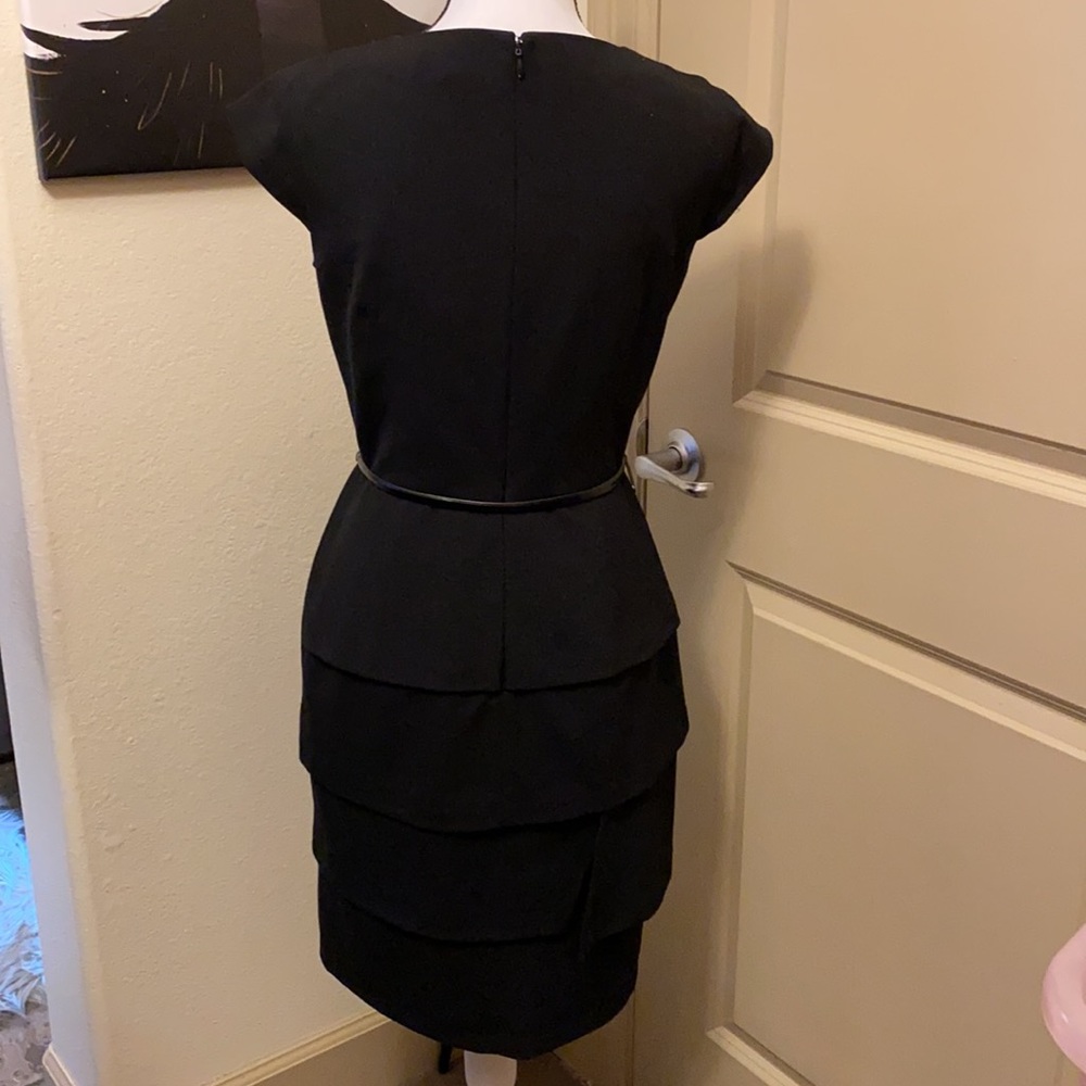Calvin Klein black tiered dress - Picture 5 of 7